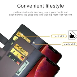Fonexio iPhone 13 Luxe Lederen Book Case