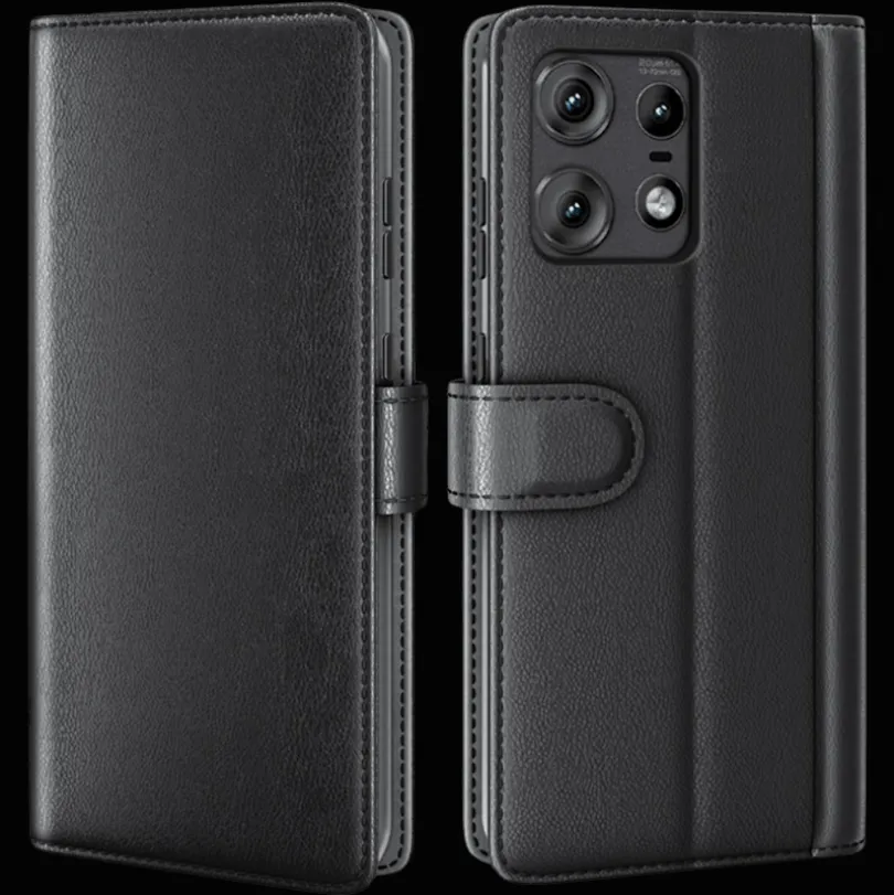 Fonexio Motorola Edge 50 Pro Luxe Lederen Book Case