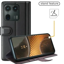 Fonexio Motorola Edge 50 Ultra Luxe Lederen Book Case