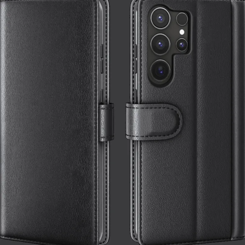 Fonexio Samsung Galaxy 25 Ultra Luxe Lederen Book Case