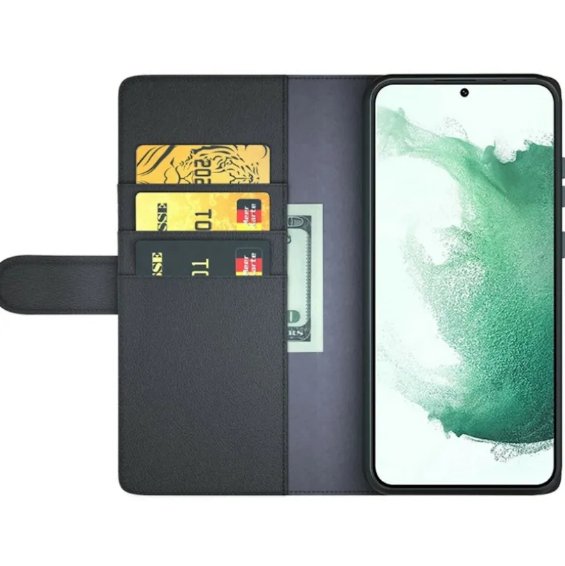 Fonexio Samsung Galaxy S23 Luxe Lederen Book Case