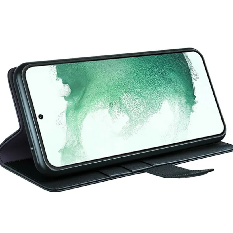 Fonexio Samsung Galaxy S23 Luxe Lederen Book Case