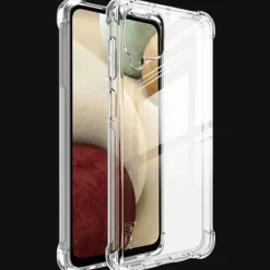 Imak Samsung Galaxy A12 Airbag Shockproof Hoesje mét Screenprotector