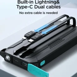 Joyroom 22.5W Dual Cable Outdoor Powerbank