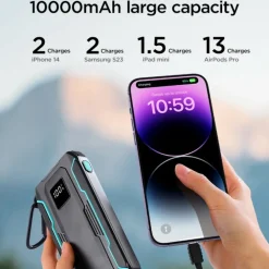 Joyroom 22.5W Dual Cable Outdoor Powerbank