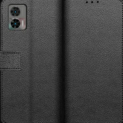 Just in Case Edge 30 Neo Leren Portemonnee Hoesje