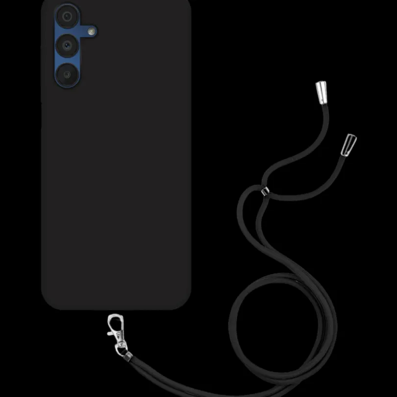Just in Case Galaxy A15 TPU Hoesje Met Draagkoord