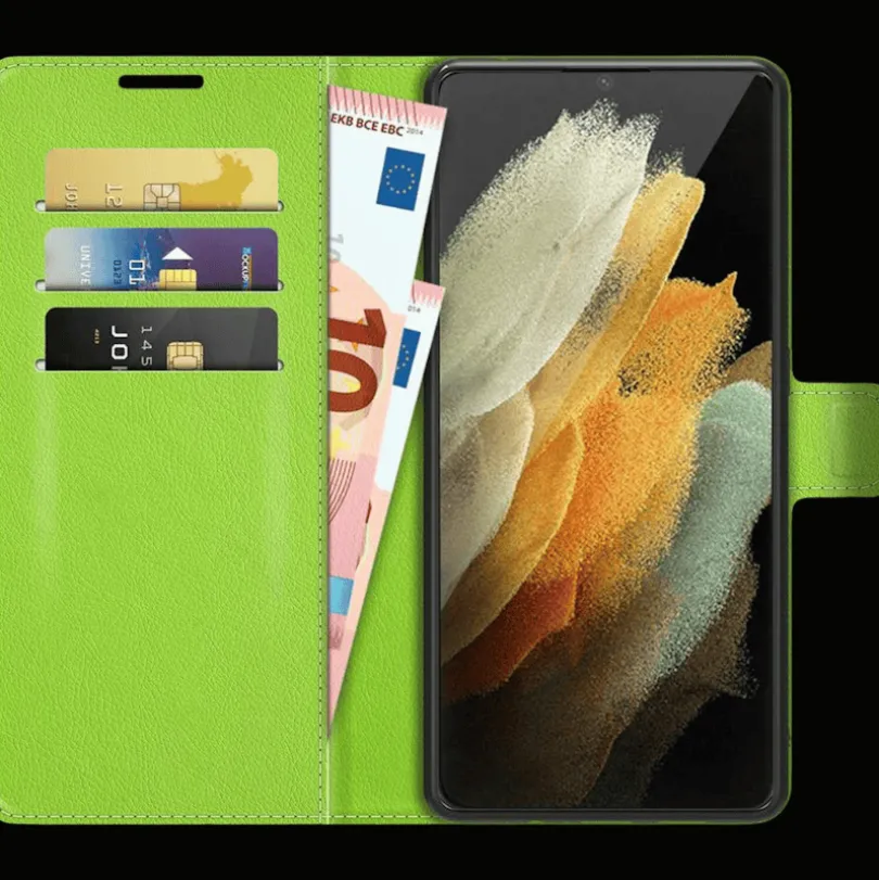 Just in Case Galaxy S22 Ultra TPU Portemonnee Hoesje