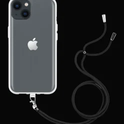Just in Case iPhone 14 TPU Hoesje Met Draagkoord
