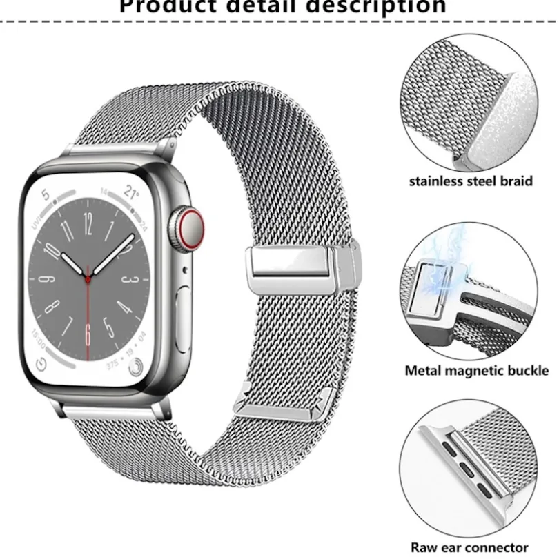 Kalebol Apple Watch Milanees Bandje