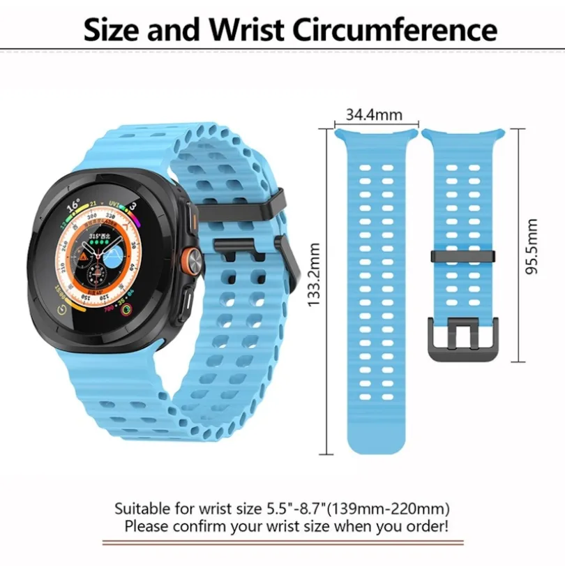 Kalebol Samsung Galaxy Watch Ultra Wave Bandje