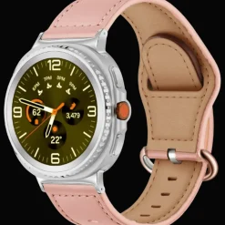 Kalebol Samsung Galaxy Watch8 (Classic) Leren Horlogebandje