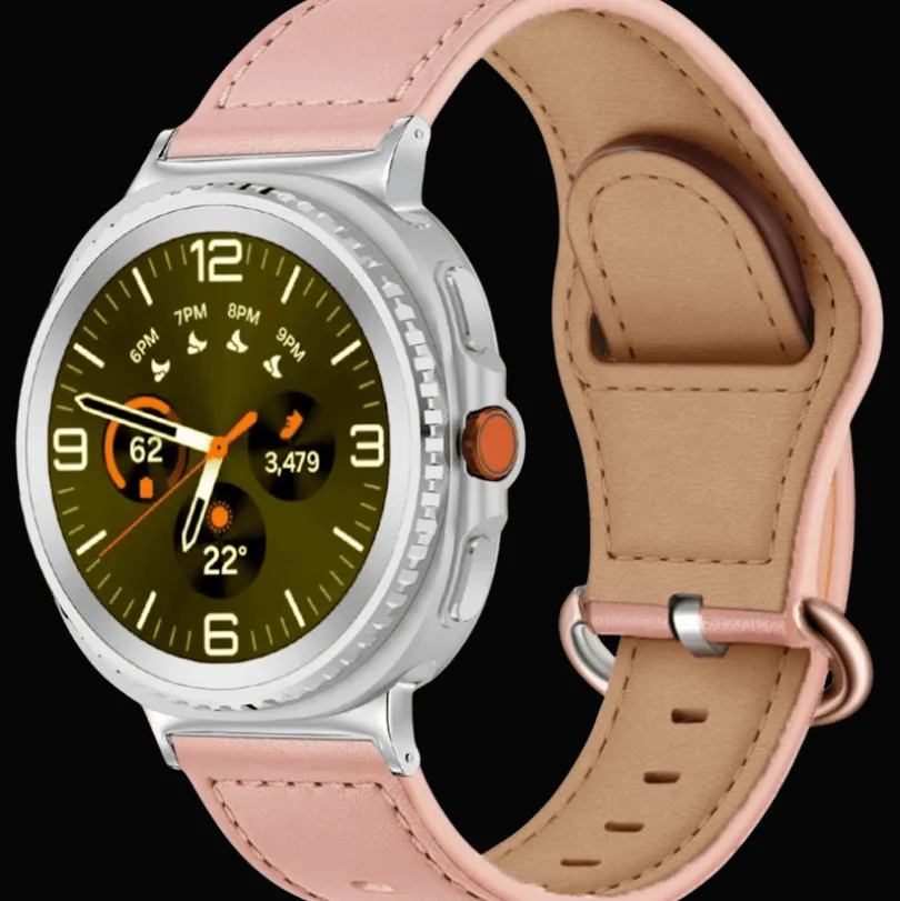 Kalebol Samsung Galaxy Watch8 (Classic) Leren Horlogebandje