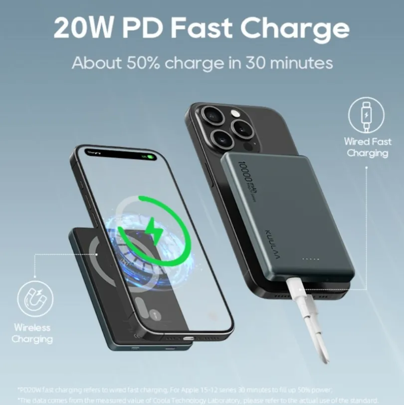 Kuulaa MagOn Series Slim Powerbank