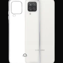 Mobilize Galaxy A12 Doorzichtig Siliconen (TPU) Hoesje