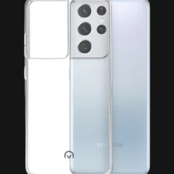 Mobilize Galaxy S21 Ultra Doorzichtig Siliconen (TPU) Hoesje
