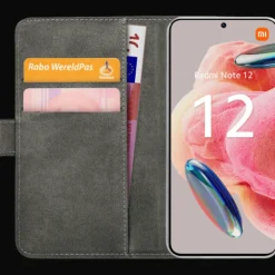 Mobilize Redmi Note 12 Portemonnee Hoesje