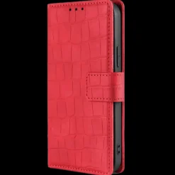 Mocaa Samsung Galaxy A12 Bookcase Hoesje Krokodillenleer