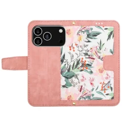 Mocaa Apple iPhone 17 Pro Floral Series Bookcase