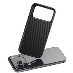 Mocaa Apple iPhone 17 Pro Max Slim Carbon Pantser MagSafe Case