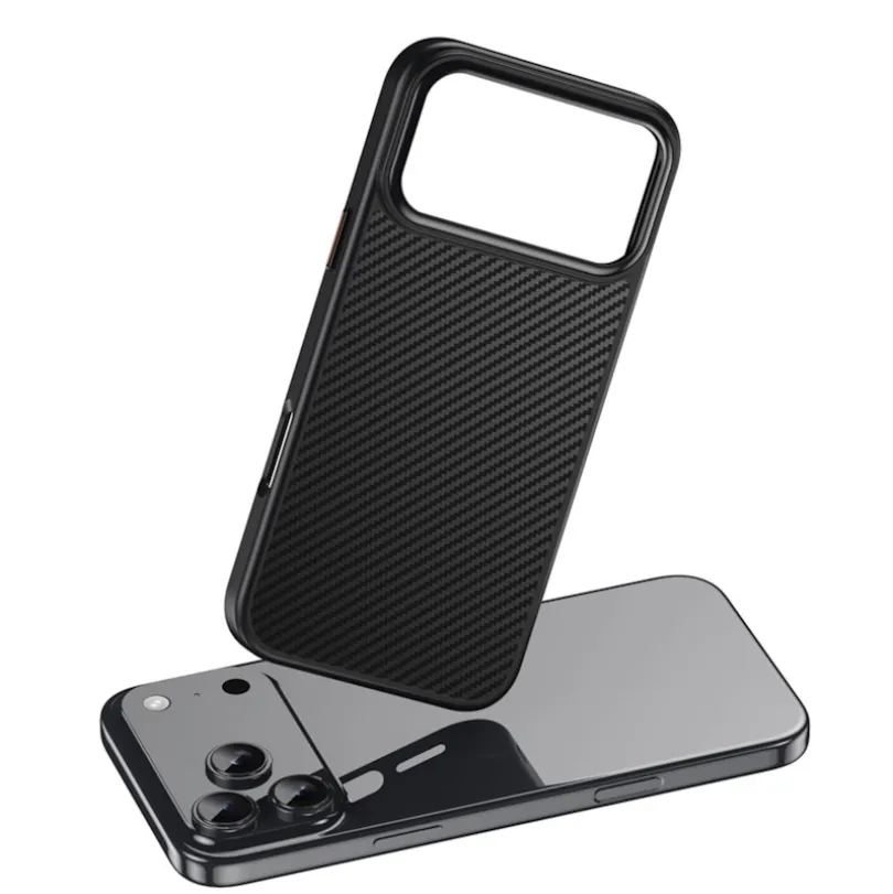 Mocaa Apple iPhone 17 Pro Slim Carbon Pantser MagSafe Case