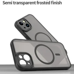 Mocaa Apple iPhone 15 Slim Anti-Shock MagSafe Hoesje
