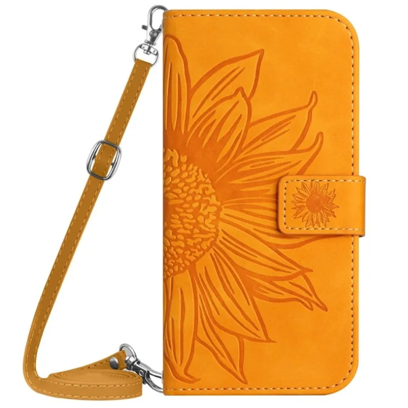 Mocaa Apple iPhone Air Sunflower Bookcase met Koord
