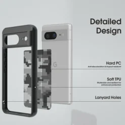 Mocaa Google Pixel 8a Shockproof Camo Hoesje