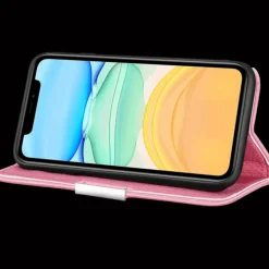 Mocaa iPhone 12 Mini Litchi Mini Wallet Hoesje
