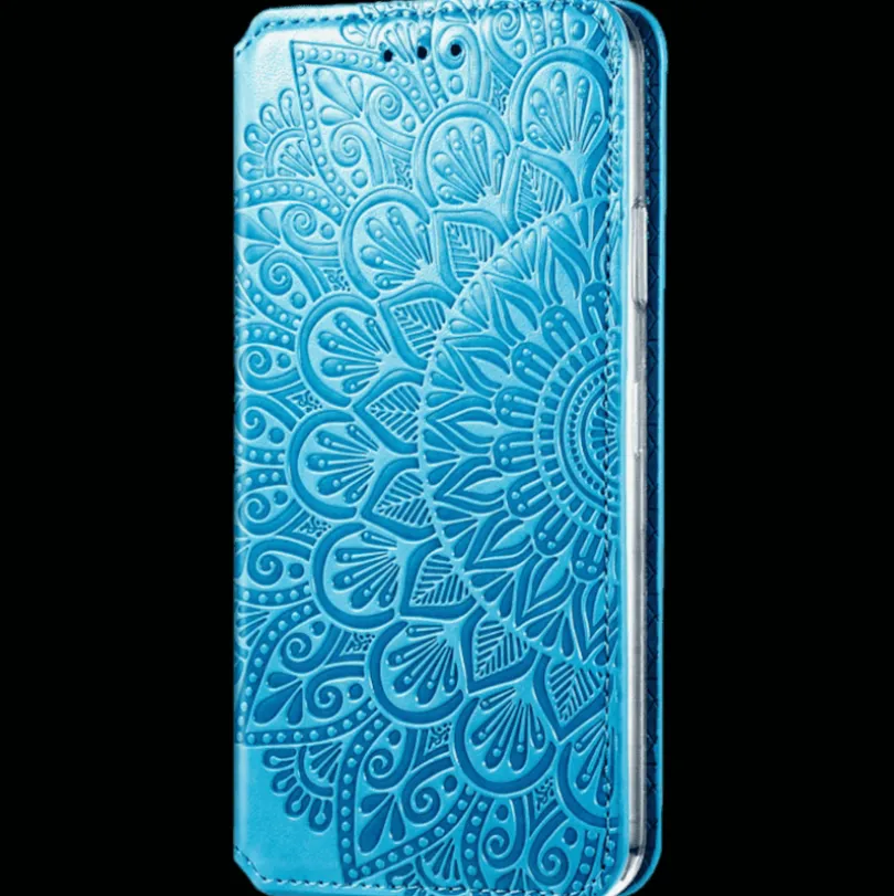 Mocaa iPhone 12 Mini Magnetisch Mandala Portemonnee Hoesje