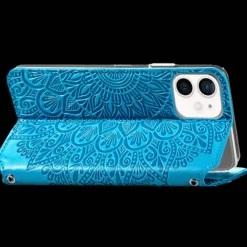 Mocaa iPhone 12 Mini Magnetisch Mandala Portemonnee Hoesje