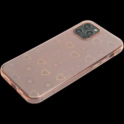 Mocaa iPhone 12 (Pro) 3D Effect Hartjes Hoesje