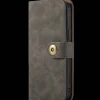 Mocaa iPhone 12 Pro Max Vintage 2-in-1 Wallet Hoesje
