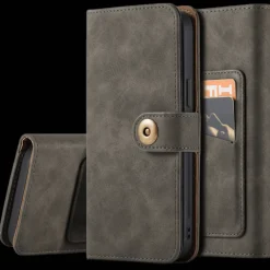 Mocaa iPhone 12 Pro Max Vintage 2-in-1 Wallet Hoesje