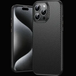 Mocaa iPhone 16 Pro Slim Carbon Pantser MagSafe Case