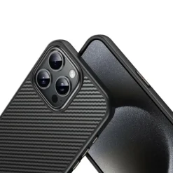 Mocaa iPhone 16 Pro Slim Carbon Pantser MagSafe Case
