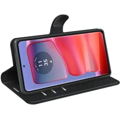 Mocaa Motorola Edge 50 Pro Slim-Fit Bookcase
