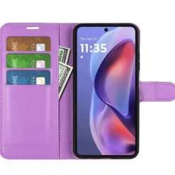 Mocaa Motorola Moto E15/G05 4G Slim-Fit Bookcase