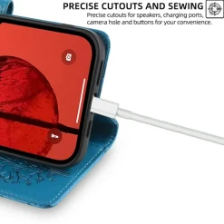 Mocaa Samsung Galaxy A15 Bookcase Gravure Hertjes