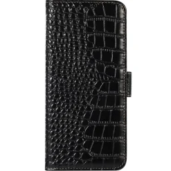 Mocaa Samsung Galaxy A56 Croco Book Case Leer