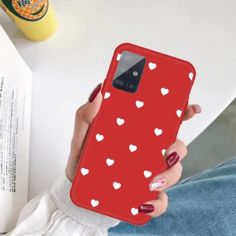 Mocaa Samsung Galaxy A71 Hearts Case