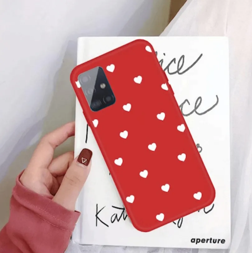 Mocaa Samsung Galaxy A71 Hearts Case