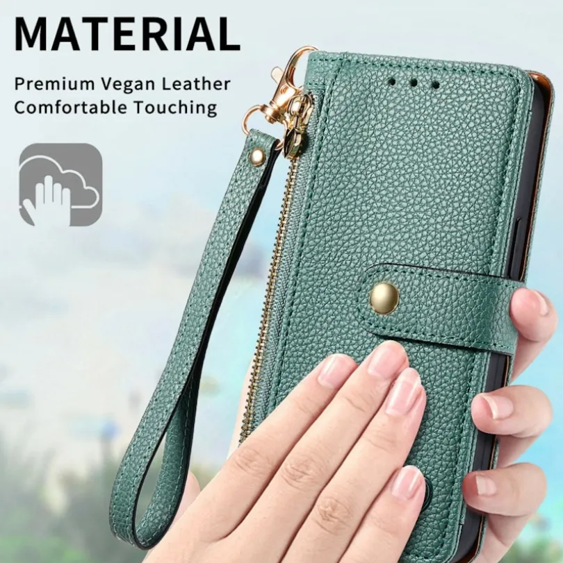 Mocaa Samsung Galaxy A16 Love Heart Wallet Hoesje