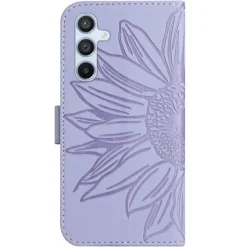 Mocaa Samsung Galaxy A56 Sunflower Bookcase met Koord