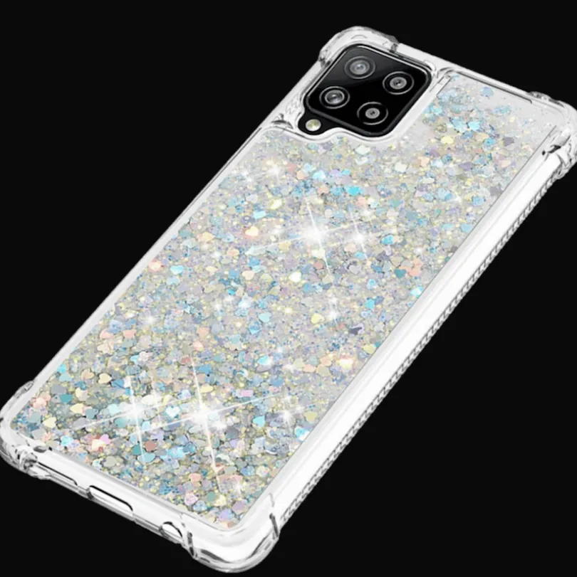 Mocaa Samsung Galaxy A42 Valbestendig Glitter Hoesje