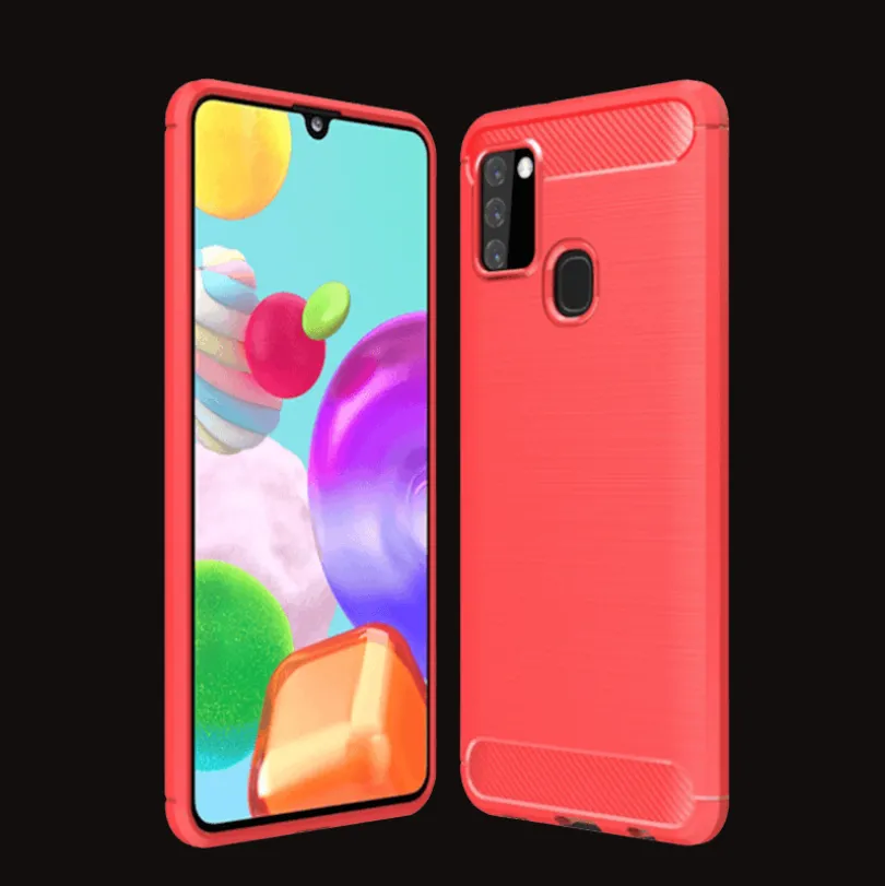 Mocaa Samsung Galaxy A21s Hoesje Schokbestendig Slank