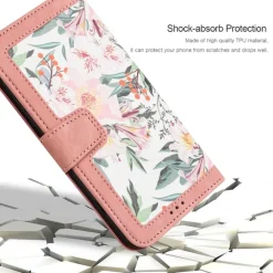 Mocaa Samsung Galaxy S25 Floral Series Bookcase