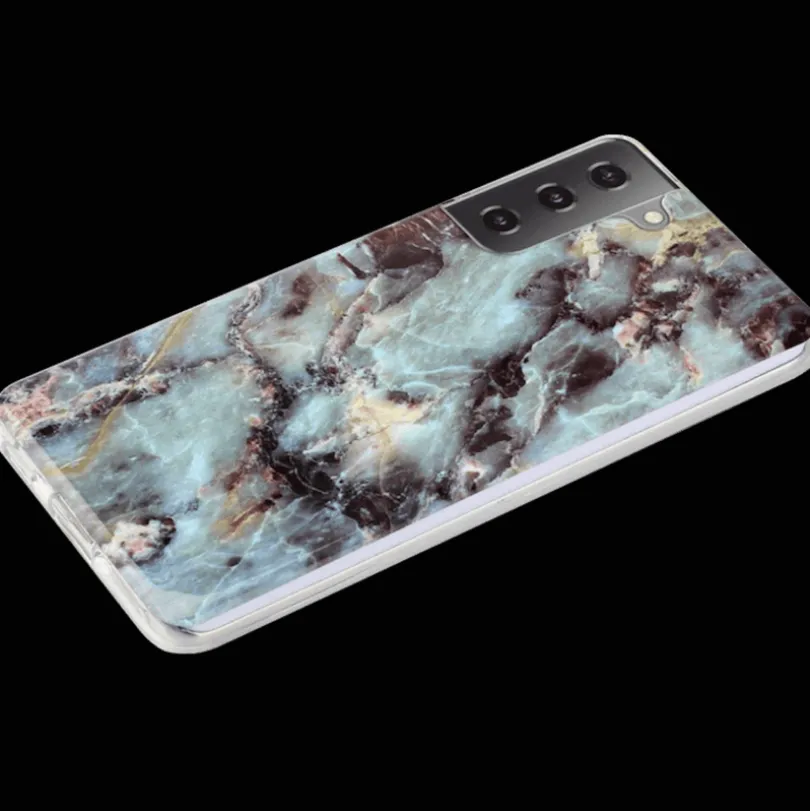 Mocaa Samsung Galaxy S21 Plus Marmer Hoesje