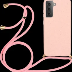 Mocaa Samsung Galaxy S21 Plus Telefoonhoesje met Koord