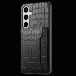 Mocaa Samsung Galaxy S24 Plus Card Holder Backcover Croc